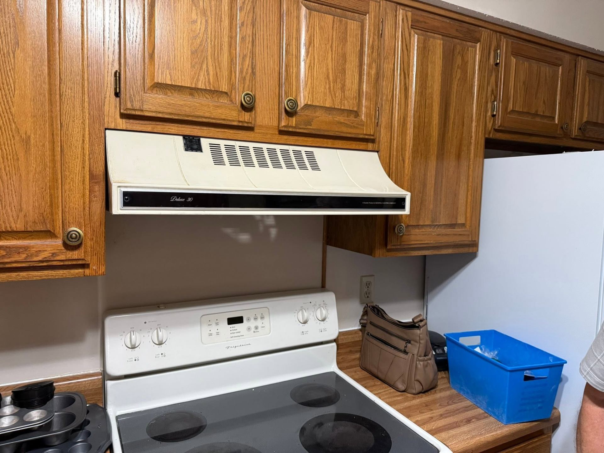 New Stove & Range Hood Install — Before